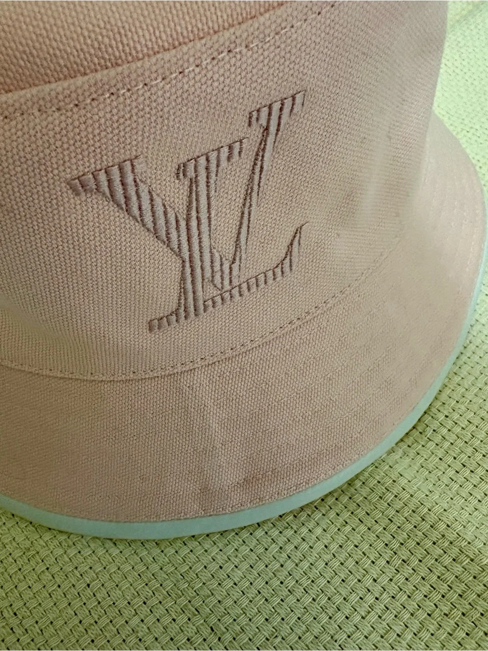 Casual Chic Louis Vuitton Pink Bucket Hat, Gently Loved!